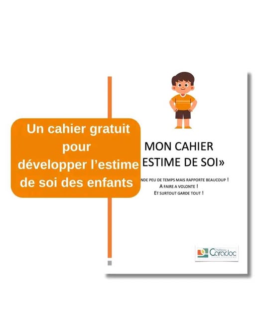 Un cahier avec des exercices pour développer l'estime de soi des enfants : https://papapositive.fr/mon-cahier-estime-de-soi-un-petit-outil-pour-grandir-en-confiance/