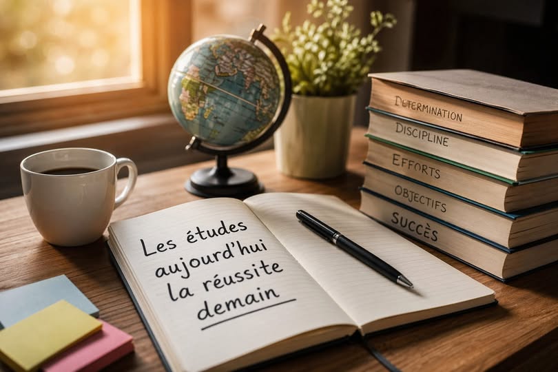 📚 L’importance des études

Aujourd’hui, on vit dans un monde où tout va vite ⏳. On veut vite réussir, gagner de l’argent vite 💰, devenir connu rapidement 🌟… et parfois, on oublie une chose essentie...