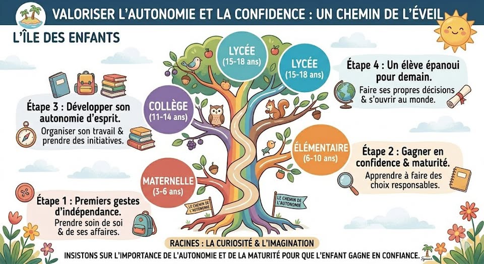 💡 Et si la clé de la réussite résidait dans un mot ? L'AUTONOMIE.

À L'île Des Enfants Madagascar ,nous ne formons pas seulement des élèves, nous préparons les citoyens de demain. C’est pourquoi, d...